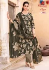 Lizza Vol 3 By Ganpati Cotton Printed Kurti With Bottom Dupatta 